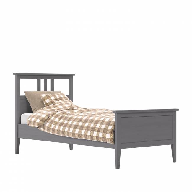 Комплект кровать Leset Мира 90х200 с основанием Серый