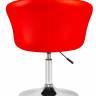 Кресло дизайнерское DOBRIN EDISON, красный