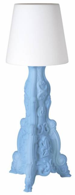 Торшер дизайнерский Madame Of Love Lighting голубой, белый 780х720х2000 мм