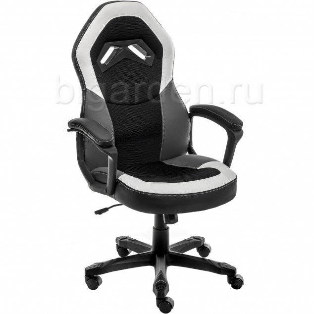 Компьютерное кресло ULTRA черное/белое/серое