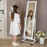 Зеркало напольное BeautyStyle 27 белый 135 см х 42,5 см