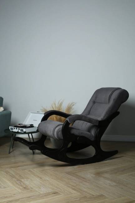 Кресло-качалка Родос, ткань графит