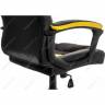Компьютерное кресло BENS серое/черное/желтое