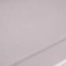 "Касабланка" правый модуль плетеный из роупа, каркас алюминий светло-серый (RAL7035) шагрень, роуп серо-коричневый 23мм, ткань Neo ash