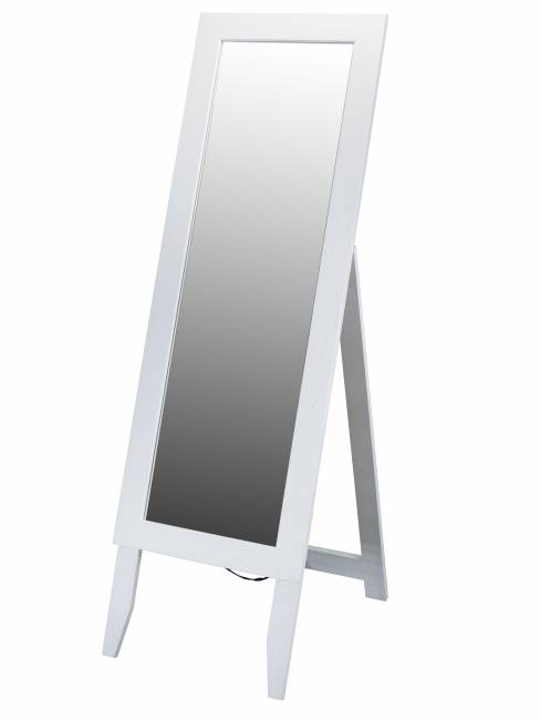 Зеркало напольное BeautyStyle 2 белый 137 см х 42 см