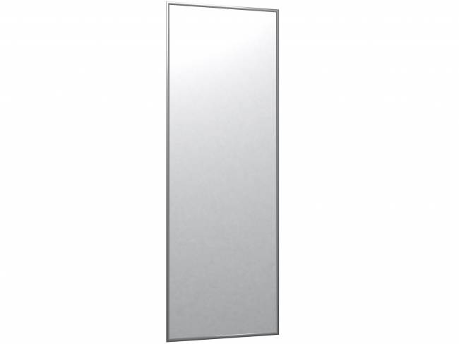 Зеркало настенное в раме Сельетта-5, глянец серебро 150 см х 50 см