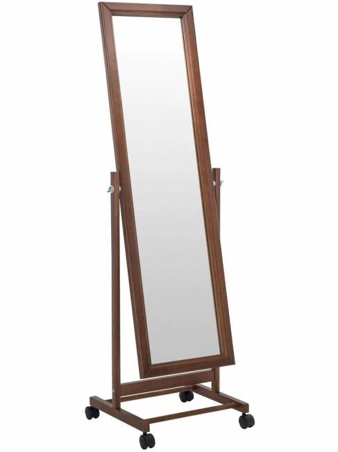 Зеркало напольное BeautyStyle 27 средне-коричневый 135 см х 42,5 см