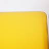 Стул складной FOLDER (mod. 032) / 1 шт. в упаковке желтый каркас: металл, сиденье/спинка: экокожа