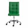 Кресло ZERO зеленый кож/зам