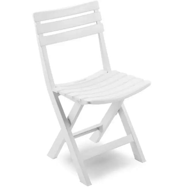 Набор стульев складных BIRKI белый (по 4 шт. в коробке)
