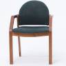 Стул-кресло Джуно 2.0 орех/зелёный