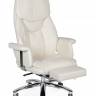Кресло офисное / Парламент / (ivory) сталь + хром /слоновая кость кожа Кресло офисное / Парламент / (ivory) сталь + хром /слоновая кость кожа