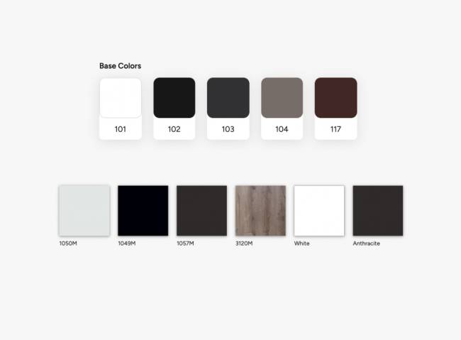 Стол ламинированный Tower белый 1390х790х750 мм