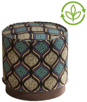 Пуф пластиковый мягкий Mara Masai Standard Ø420х450 мм