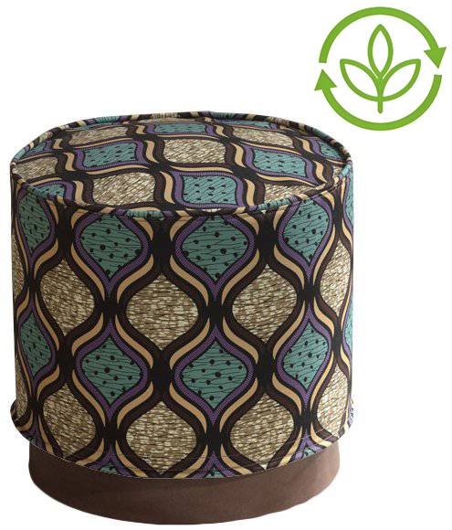 Пуф пластиковый мягкий Mara Masai Standard Ø420х450 мм Пуф пластиковый мягкий Mara Masai Standard Ø420х450 мм