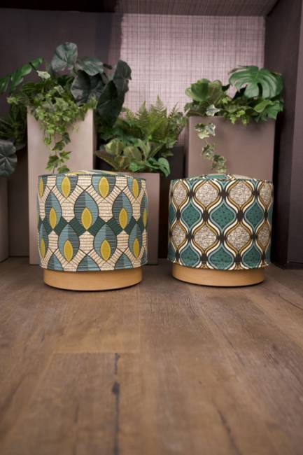 Пуф пластиковый мягкий Mara Masai Standard Ø420х450 мм Пуф пластиковый мягкий Mara Masai Standard Ø420х450 мм