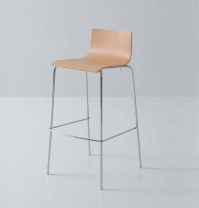 Стул деревянный барный Lila Stool 79 470х500х990 мм