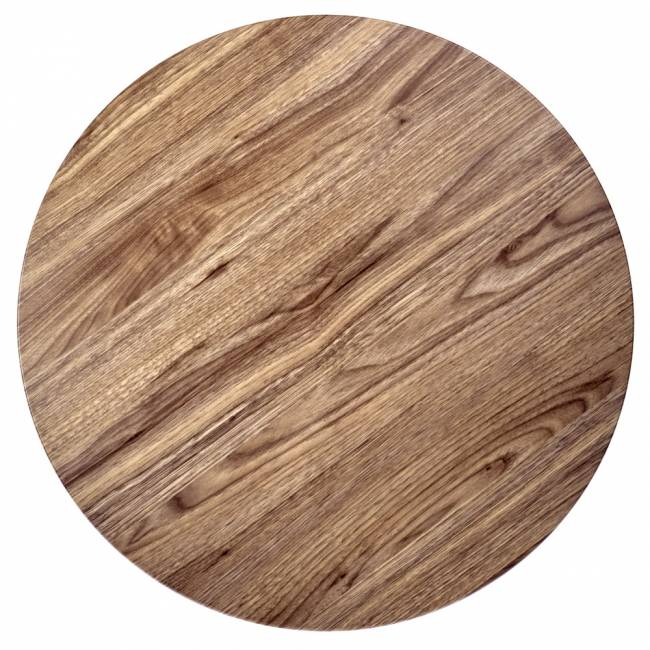 Набор кофейных столиков Tango орех чёрные ножки, 2шт