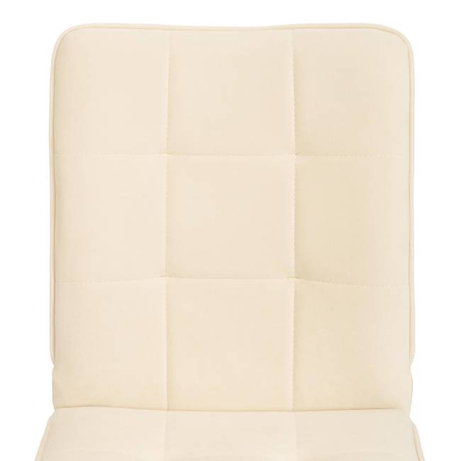 Кресло ONE флок , молочный, 4 молочный флок