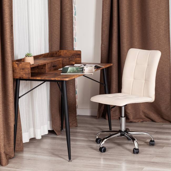 Кресло ONE флок , молочный, 4 молочный флок