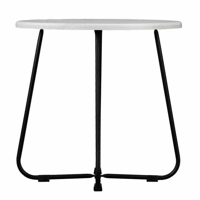 Стол журнальный BeautyStyle 14 дуб дымчатый/черный