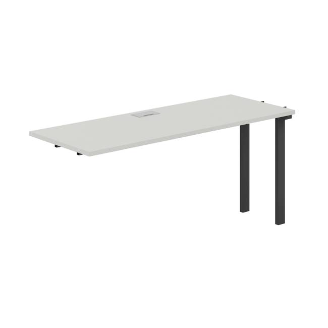 SG.267.SH.63.AN / Секция рабочей станции s-b-s 1600х600х750 / профиль: 60х30 антрацит; столешница: серый бархат