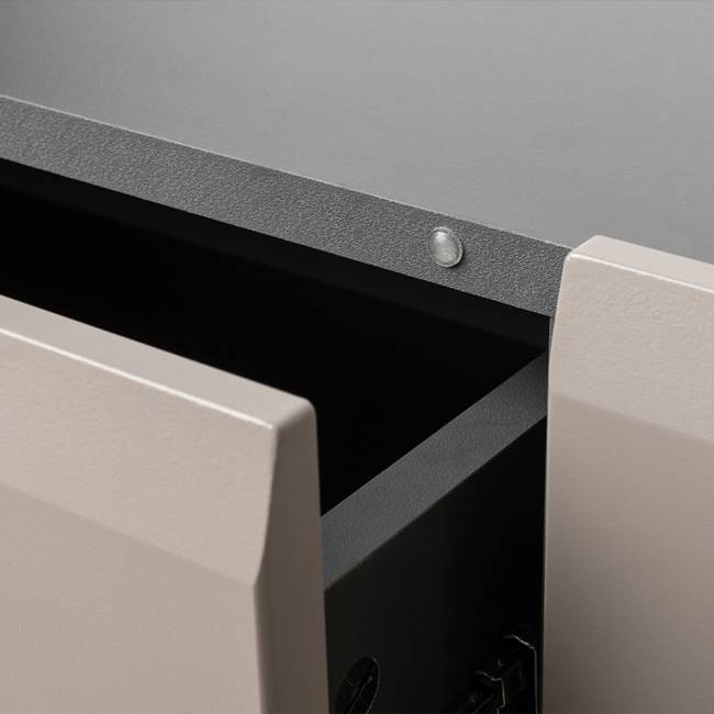 Мебель для гостиной модульная Сидней № 121 цвет антрацит/МДФ веллюто капучино