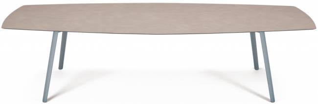 Стол ламинированный Squid голубой, тортора шпатель 2990х1290х730 мм