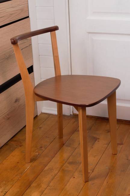 Стул Франк ЖК Натуральное дерево/Орех Стул Франк ЖК Натуральное дерево/Орех