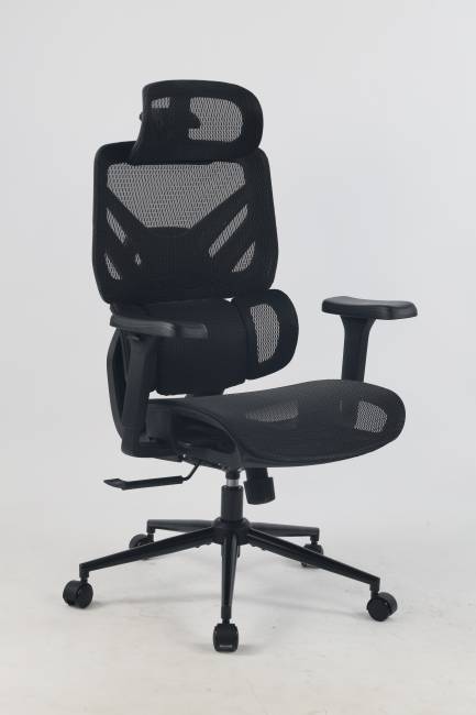 Кресло офисное TopChairs Structo черная сетка