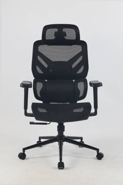 Кресло офисное TopChairs Structo черная сетка