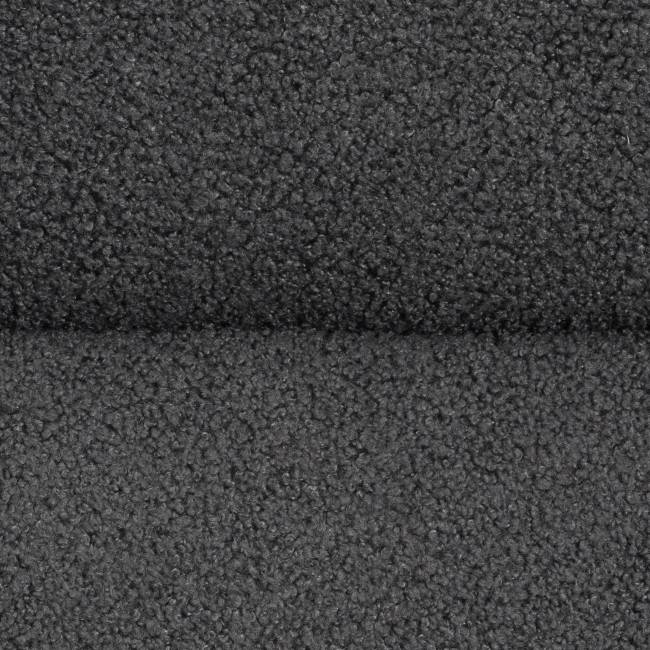 Кресло Dover/Довер хром букле, серый, барни серый серый, barni grey букле