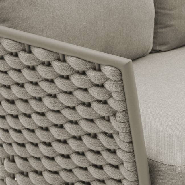 Диван плетеный двухместный Leon 1678х845х685 мм