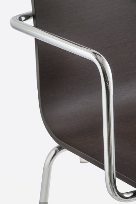 Кресло деревянное Kuadra XL 530х530х800 мм