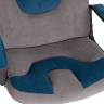 Кресло NEO 2 (22) серый/синий флок