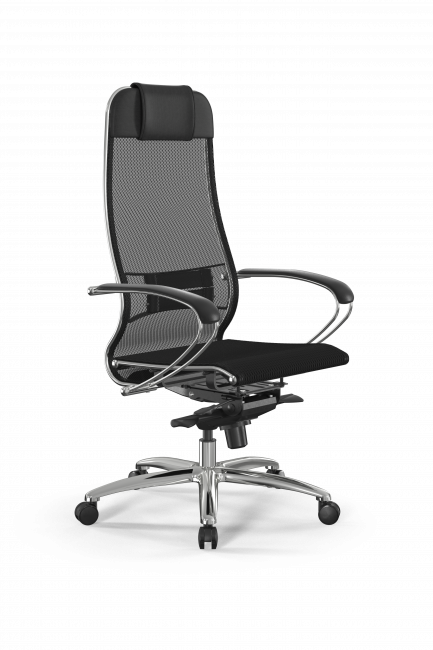 Кресло Samurai L1-1K - TS /Uc00/Nc00/K2cL(M06.B31.G04.W03), черный