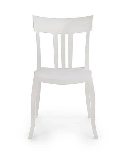 Стул пластиковый Trio-S белый 490х550х840 мм