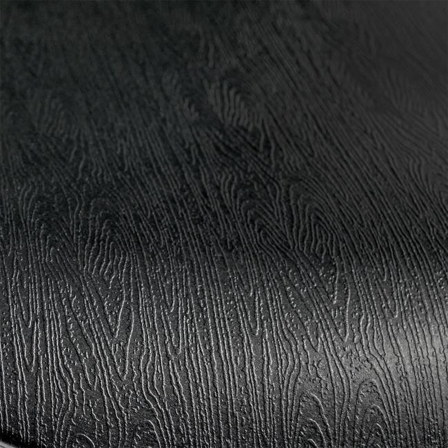 Стул Seven Style чёрный с хромированными ножками