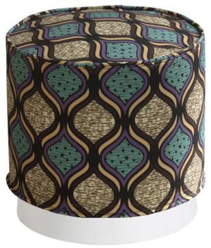 Пуф пластиковый светящийся Mara Masai Lighting LED Ø420х450 мм