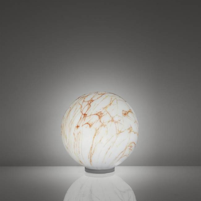 Светильник пластиковый настольный Mineral 40 Lighting белый, красный Ø400х410 мм