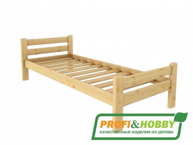 Кровать деревянная "Классика" 700 х 2000, сосна