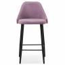 Барный стул Джама лавандовый / черный матовый