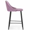 Барный стул Джама лавандовый / черный матовый