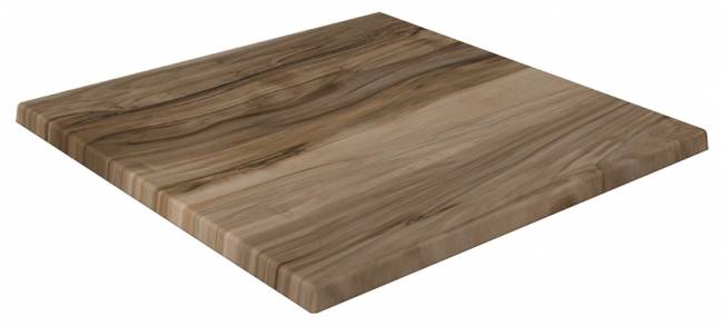 Столешница квадратная Werzalit Woodart индийский шесман 700х700х20.5 мм