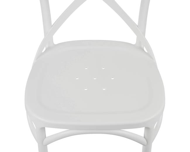 Набор 2 шт Стул обеденный DOBRIN MASON, цвет белый (W-02)