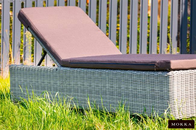 MOKKA BELLA Шезлонг, цвет серый