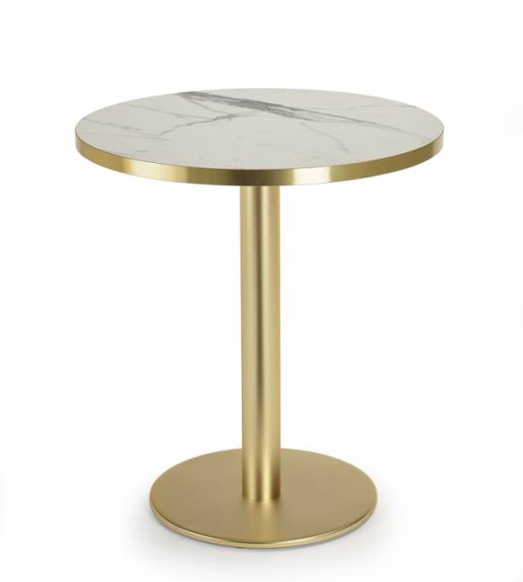 Подстолье металлическое Tiffany сатинированная латунь Ø450х730 мм