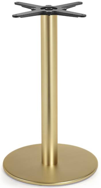 Подстолье металлическое Tiffany сатинированная латунь Ø450х730 мм