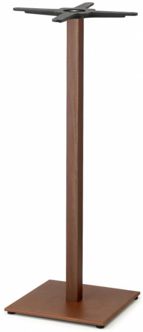 Подстолье металлическое барное Tiffany кортен 400х400х1090 мм