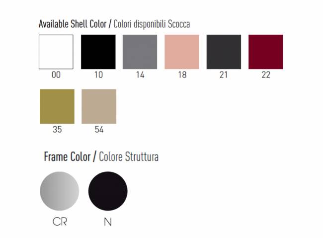 Кресло офисное пластиковое Dame O5R 575х520х740-860 мм Кресло офисное пластиковое Dame O5R 575х520х740-860 мм